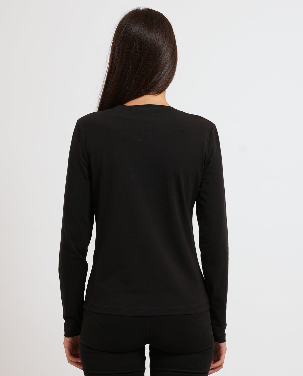 T-shirt da donna Gaudi in jersey con stampa e strass 