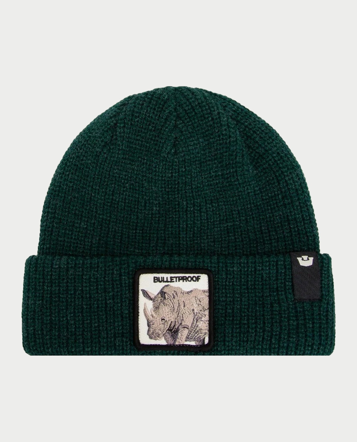 Cappello beanie Goorin con rinoceronte 