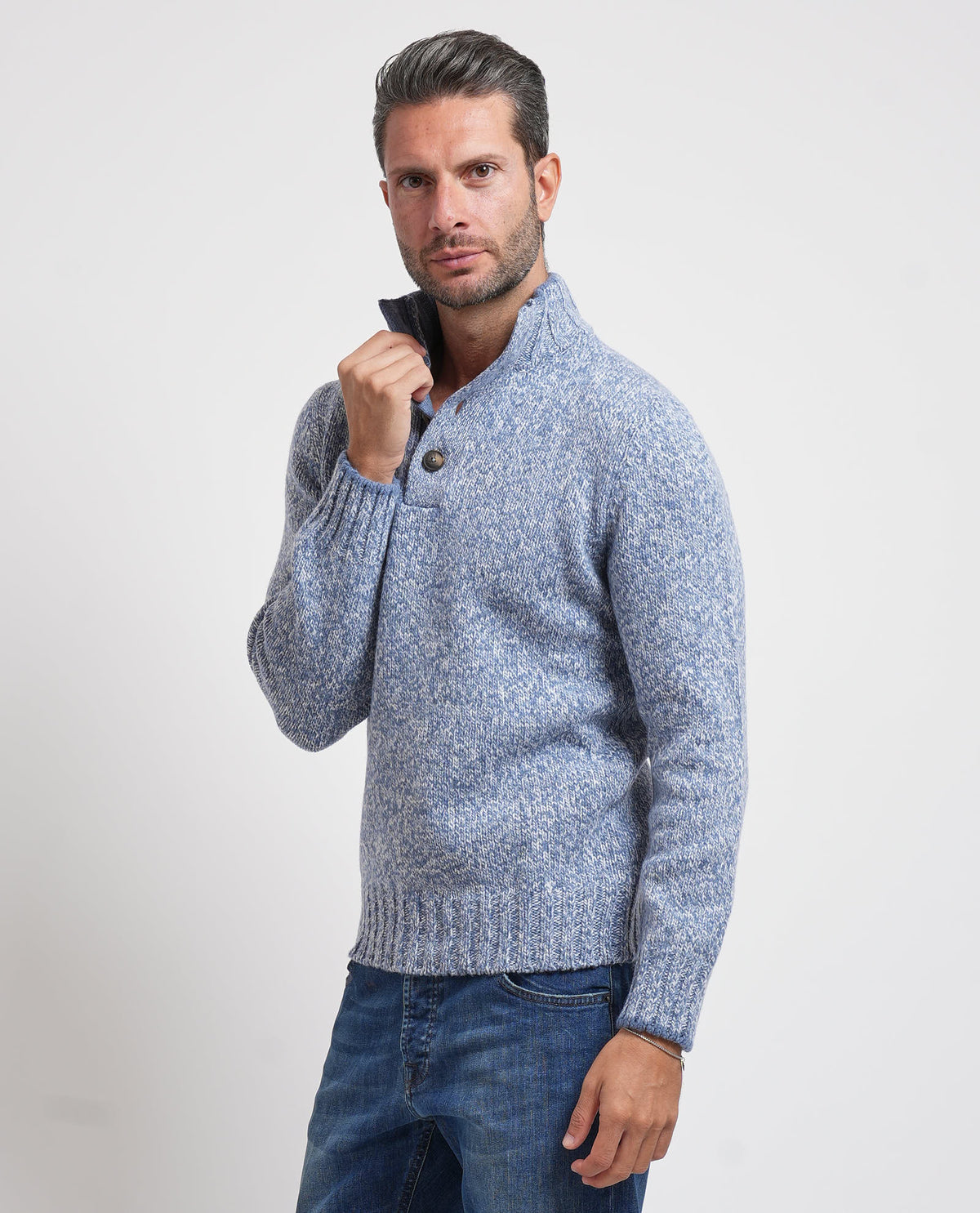 Maglione a lupetto uomo Gran Sasso 