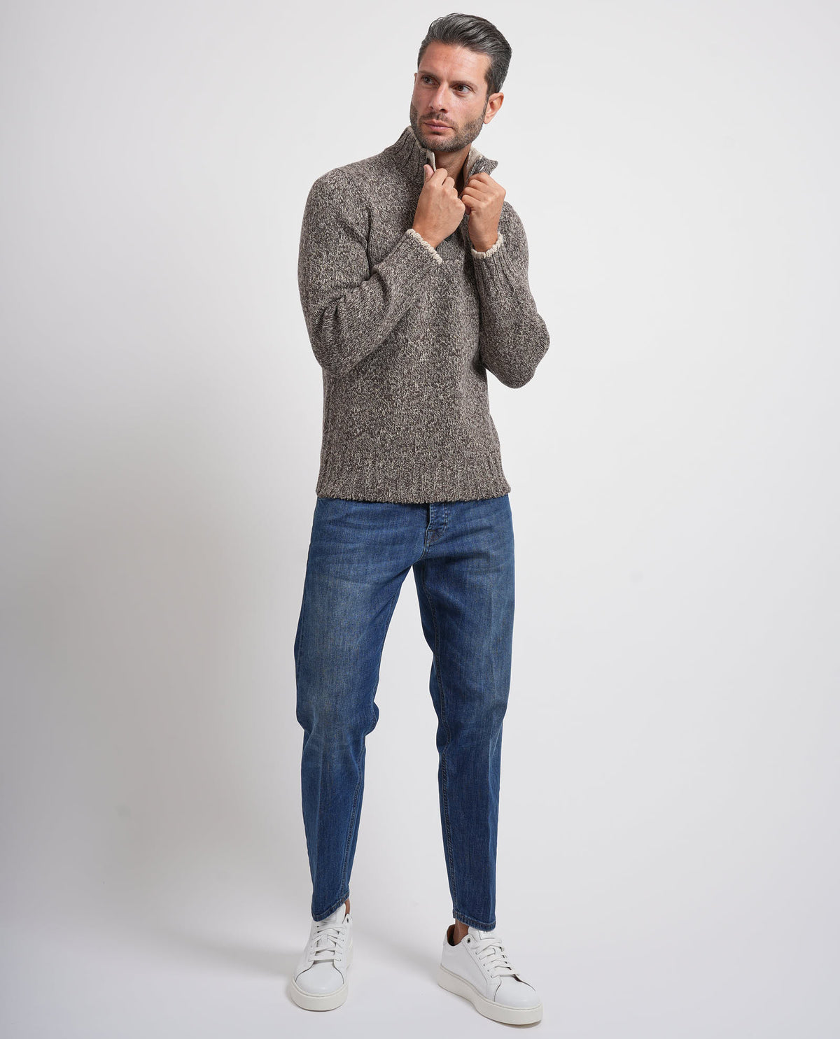 Maglione a lupetto uomo Gran Sasso 