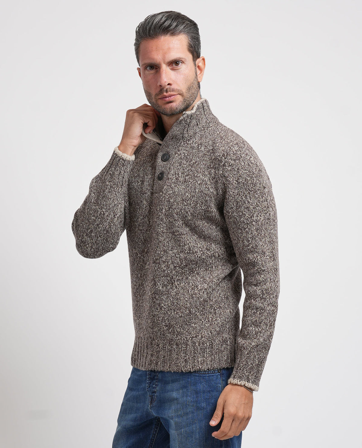 Maglione a lupetto uomo Gran Sasso 