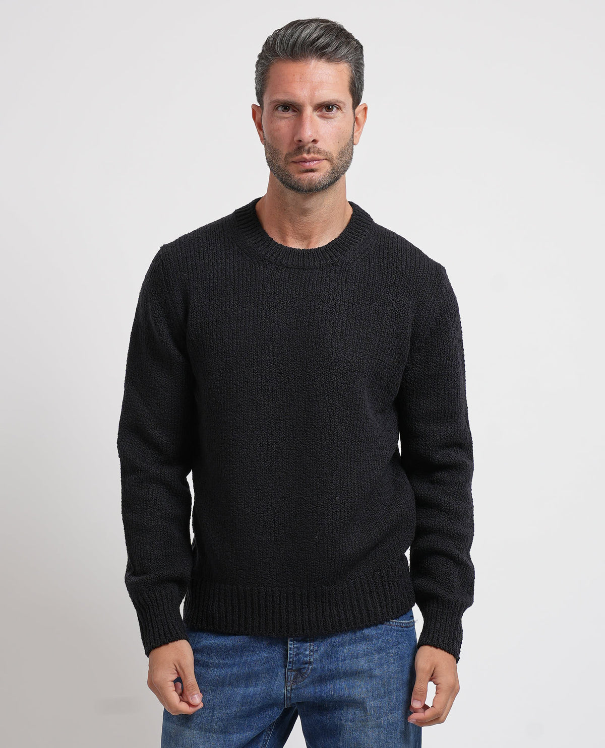 Pullover uomo Gran Sasso a maglia grossa 