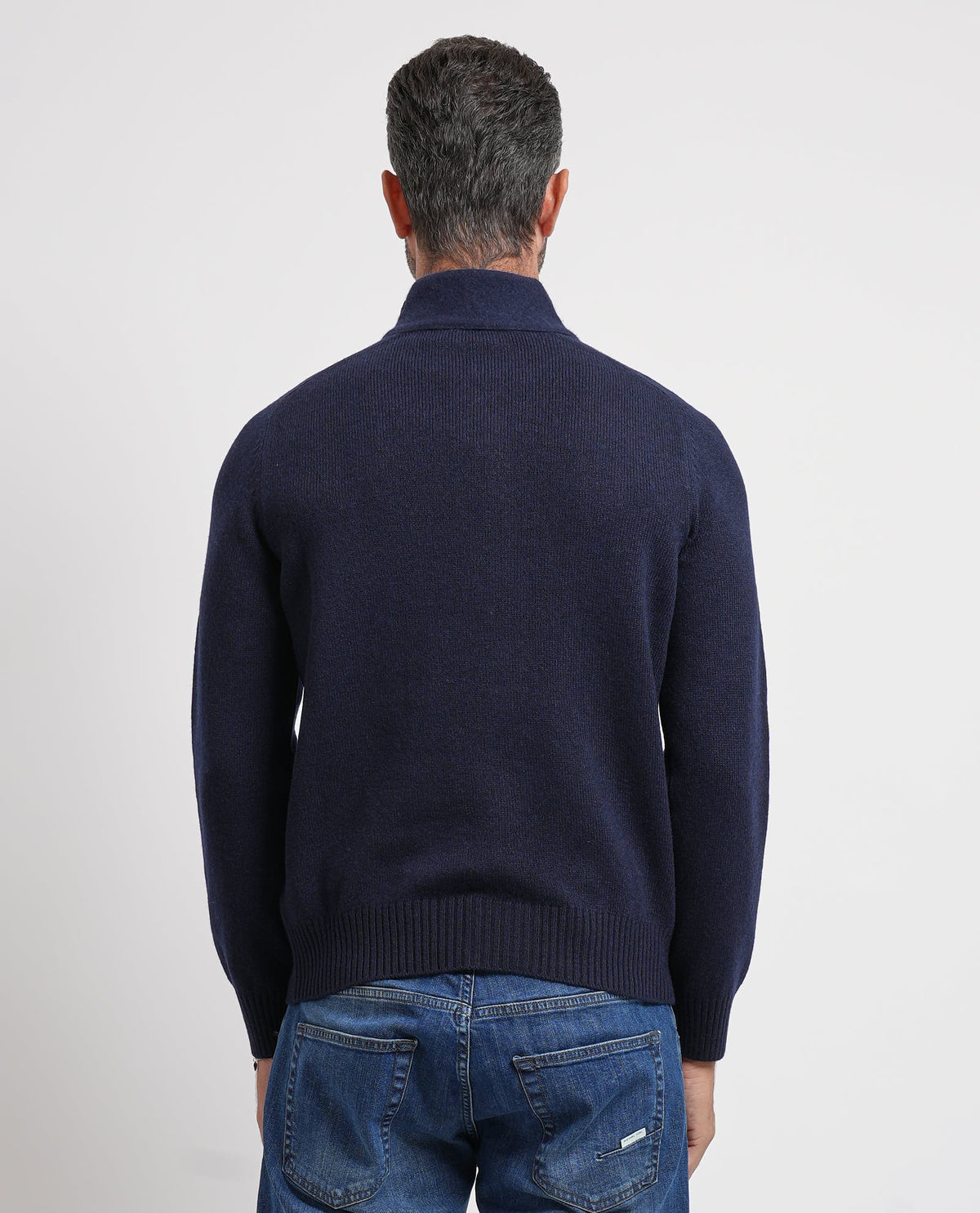 Maglia uomo Gran Sasso con colletto a polo 