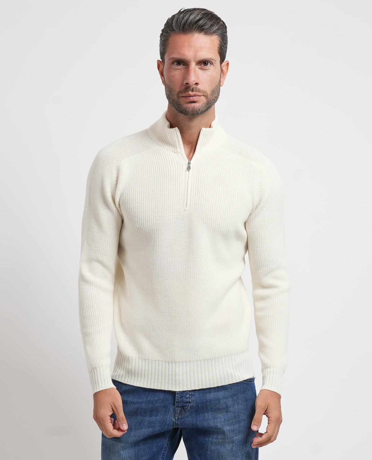 Maglione uomo Gran Sasso a costine 