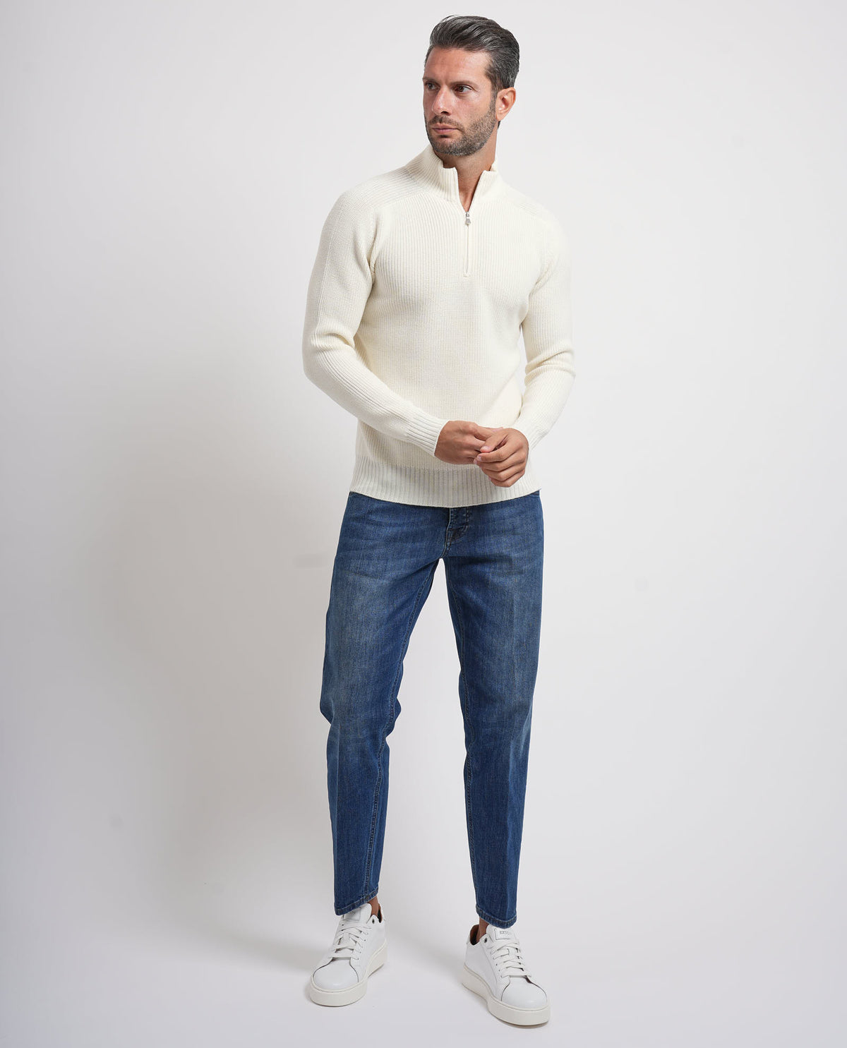 Maglione uomo Gran Sasso a costine 