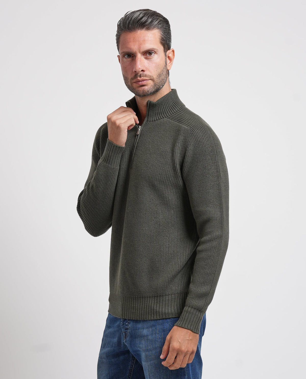 Maglione uomo Gran Sasso a costine 