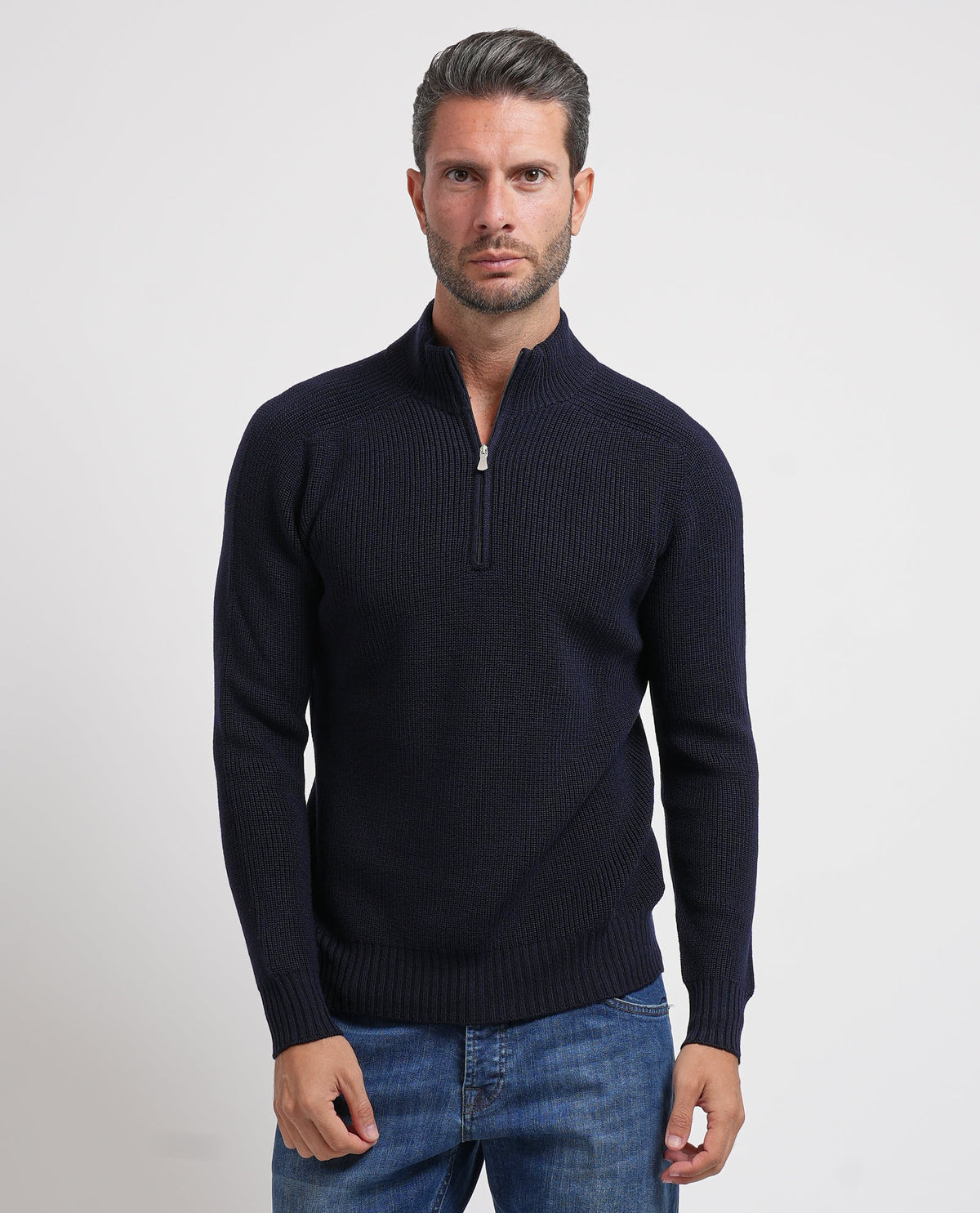 Maglione uomo Gran Sasso a costine 