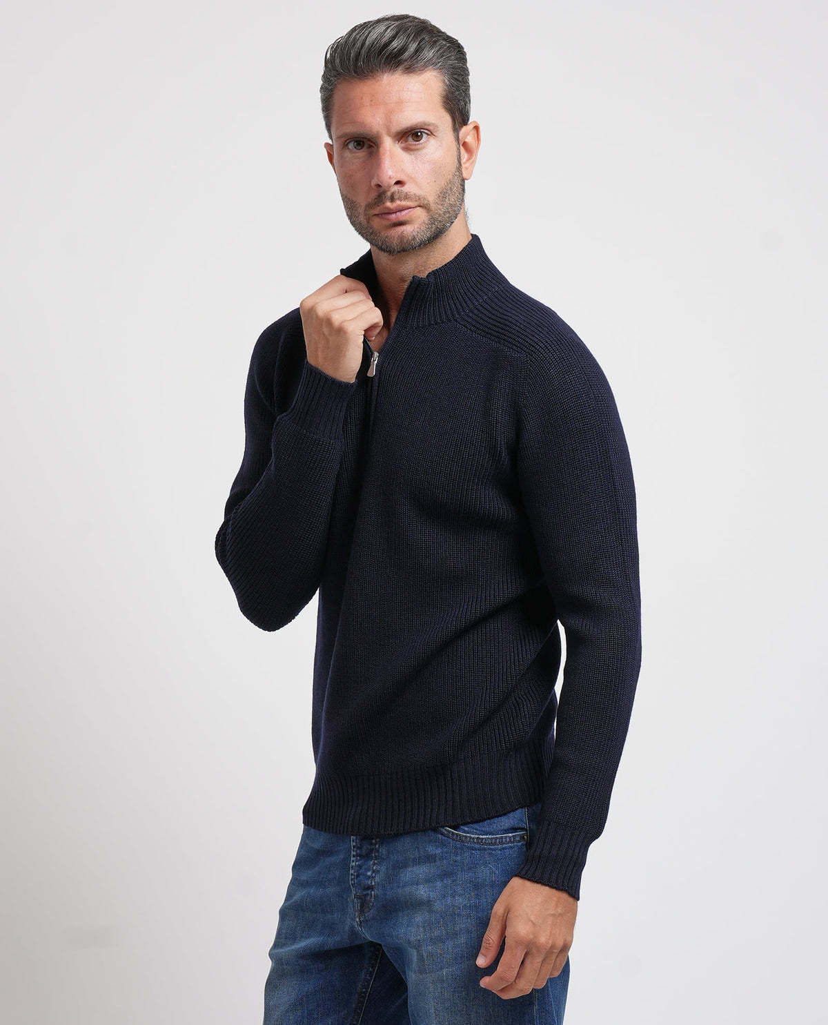 Maglione uomo Gran Sasso a costine 