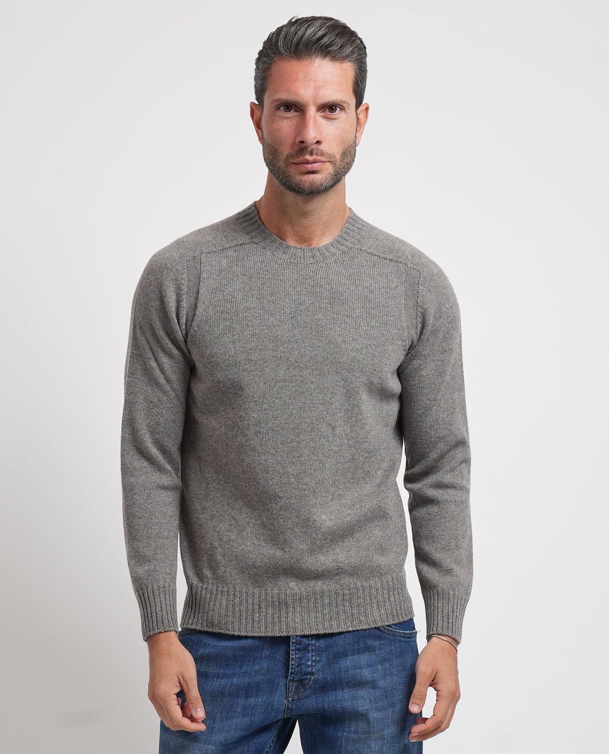 Maglione uomo Gran Sasso in lana vergine 