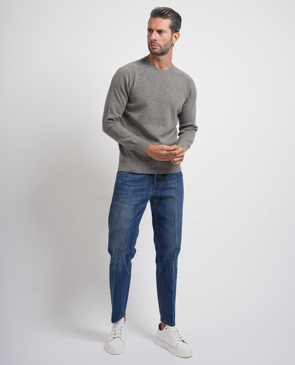 Maglione uomo Gran Sasso in lana vergine 