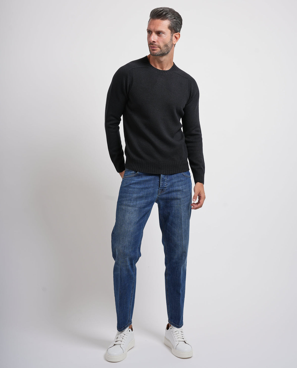 Maglione uomo Gran Sasso in lana vergine 