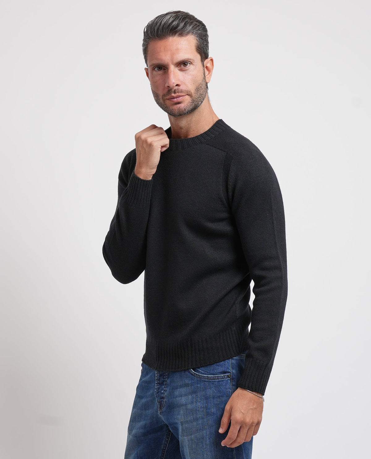 Maglione uomo Gran Sasso in lana vergine 