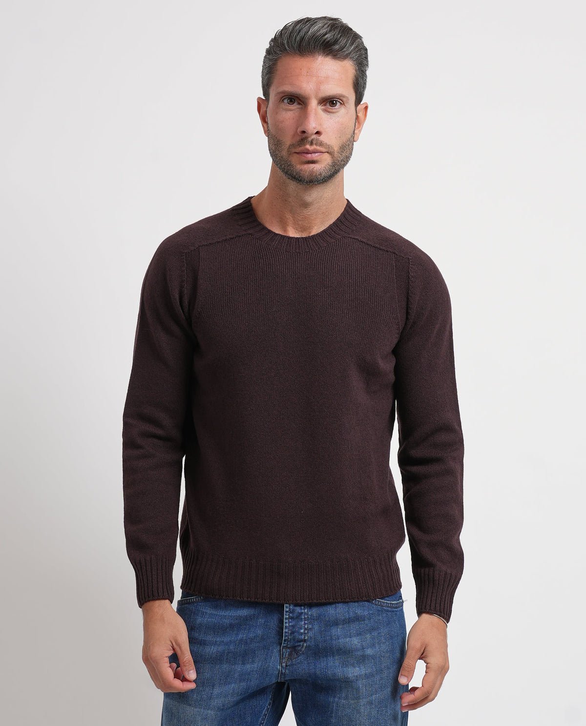 Maglione uomo Gran Sasso in lana vergine 