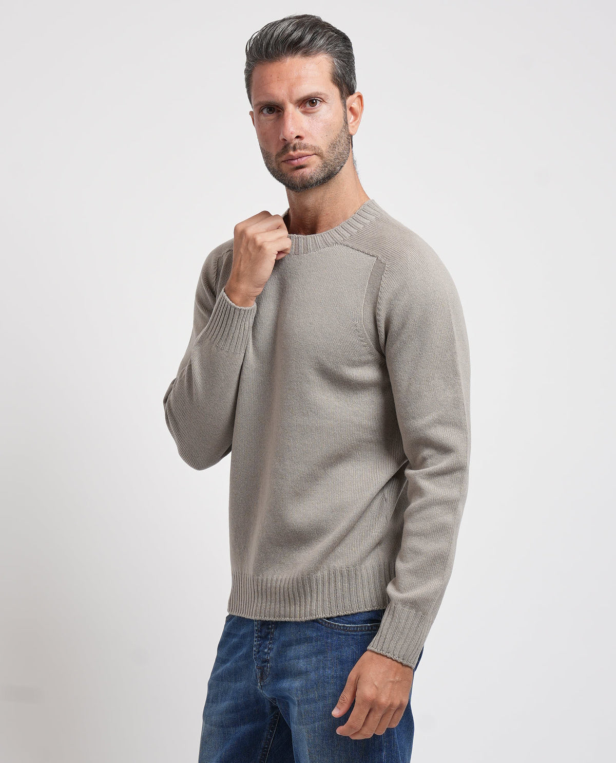Maglione uomo Gran Sasso in lana vergine 
