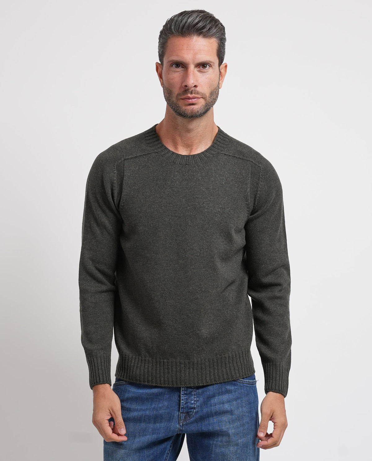 Maglione uomo Gran Sasso in lana vergine 