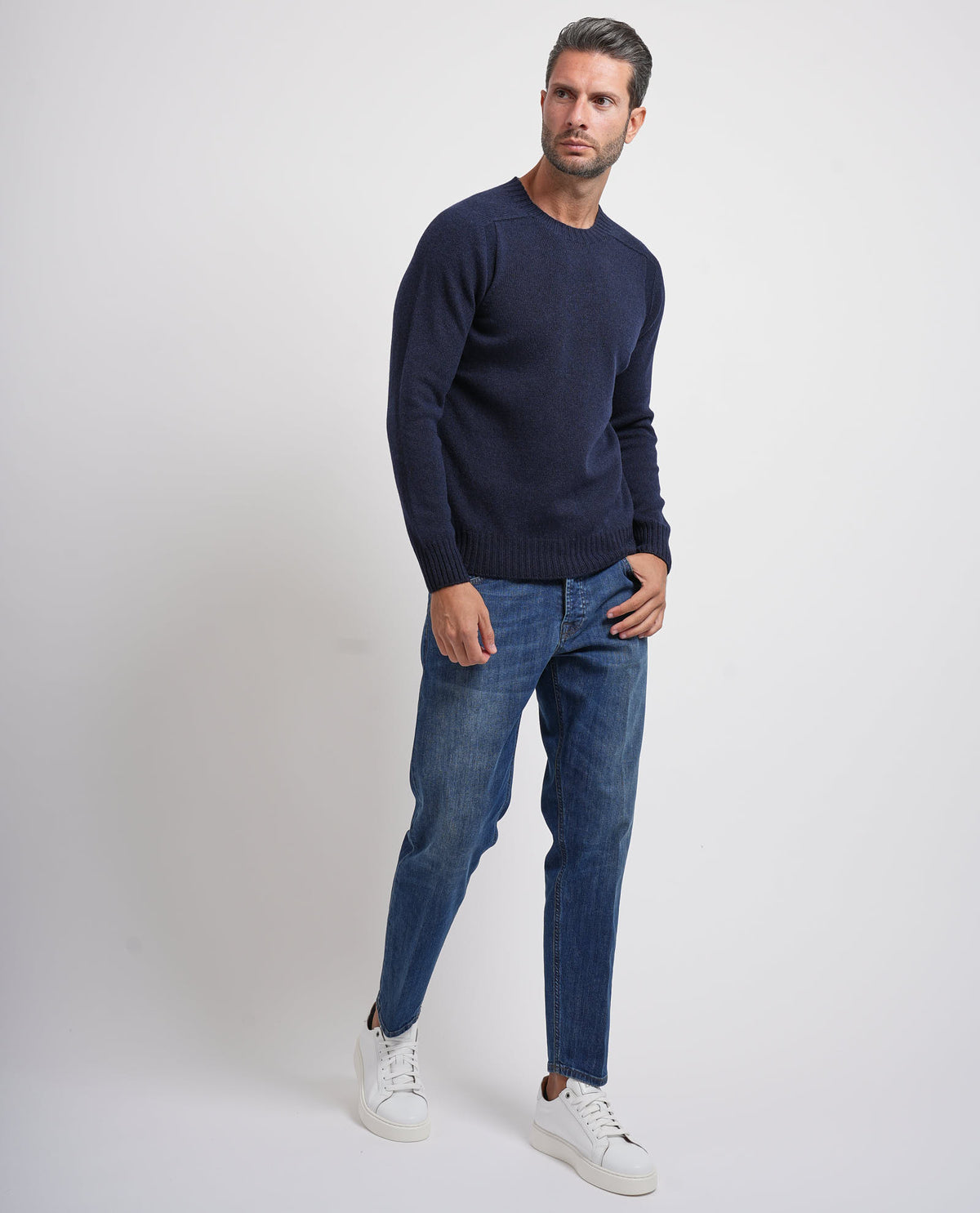 Maglione uomo Gran Sasso in lana vergine 
