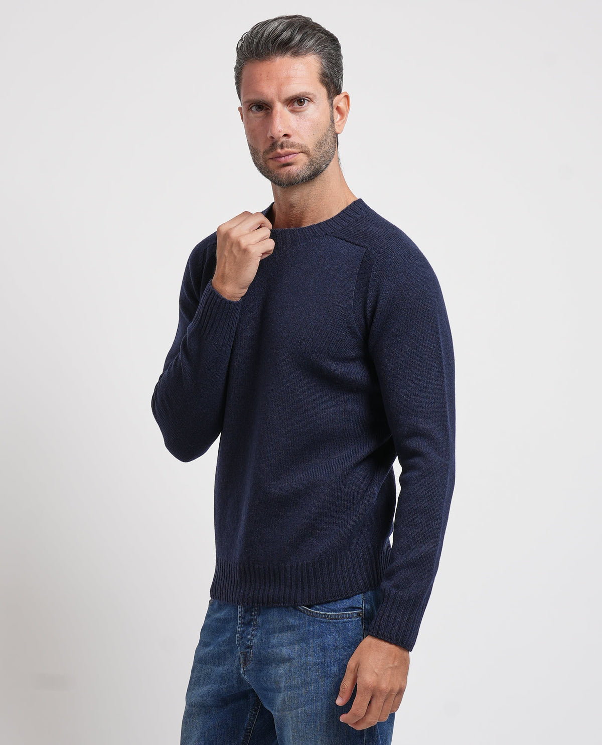 Maglione uomo Gran Sasso in lana vergine 