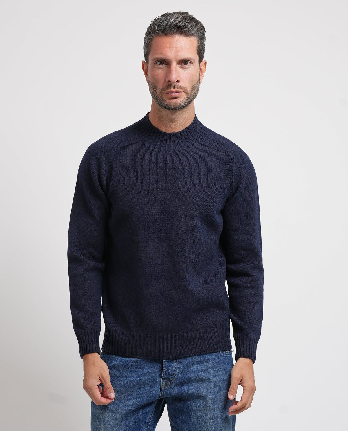 Maglione uomo Gran Sasso in misto cashmere 