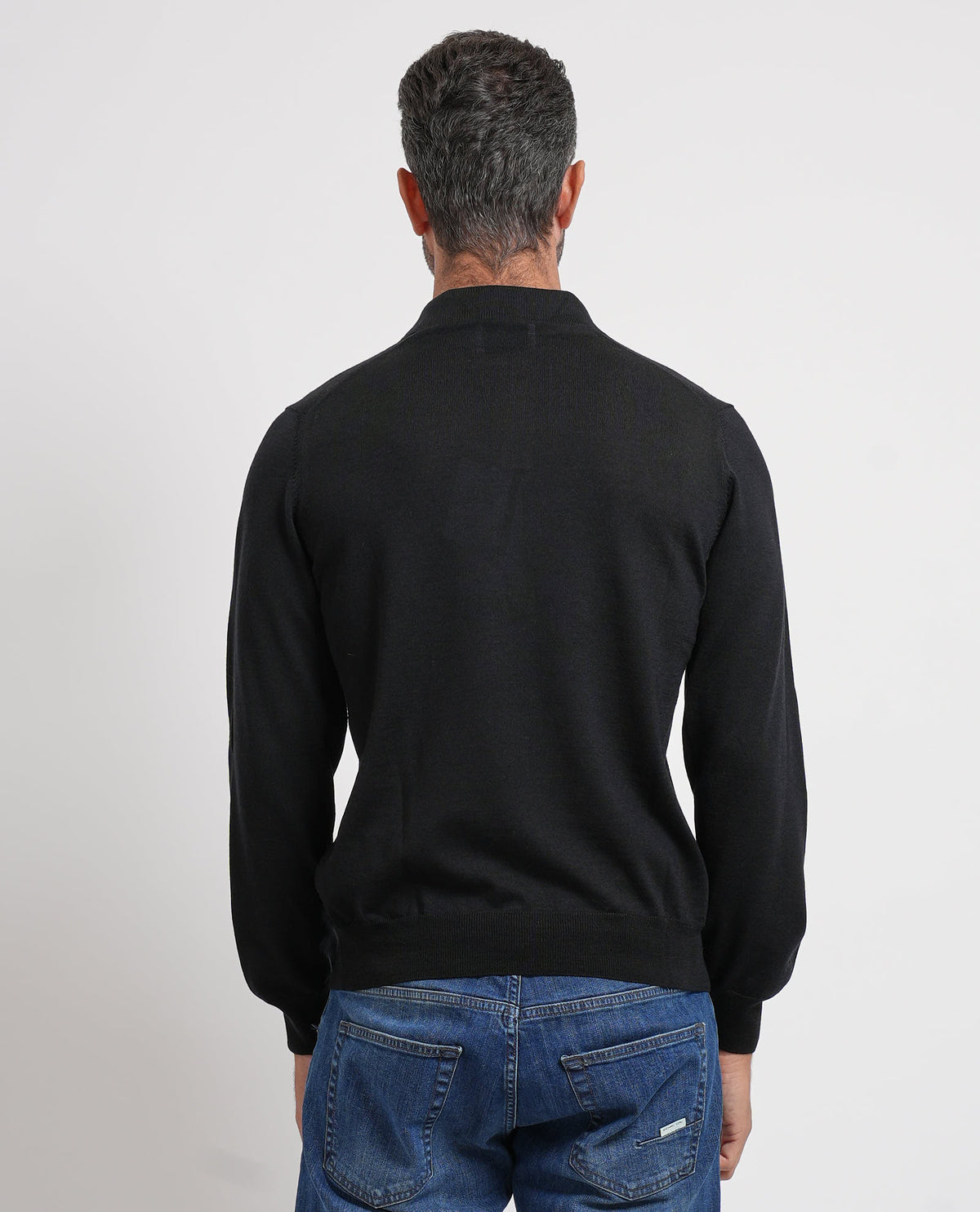 Maglia uomo Gran Sasso con colletto a polo 