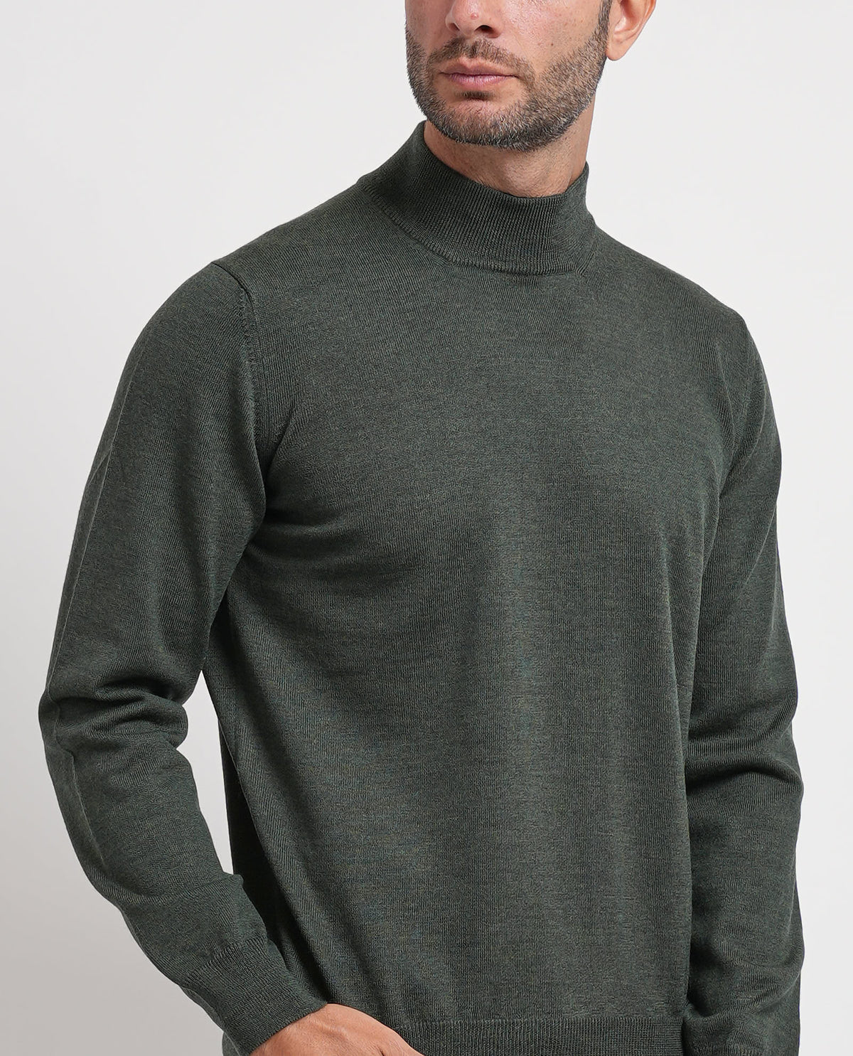 Maglione uomo Gran Sasso mezzo collo 