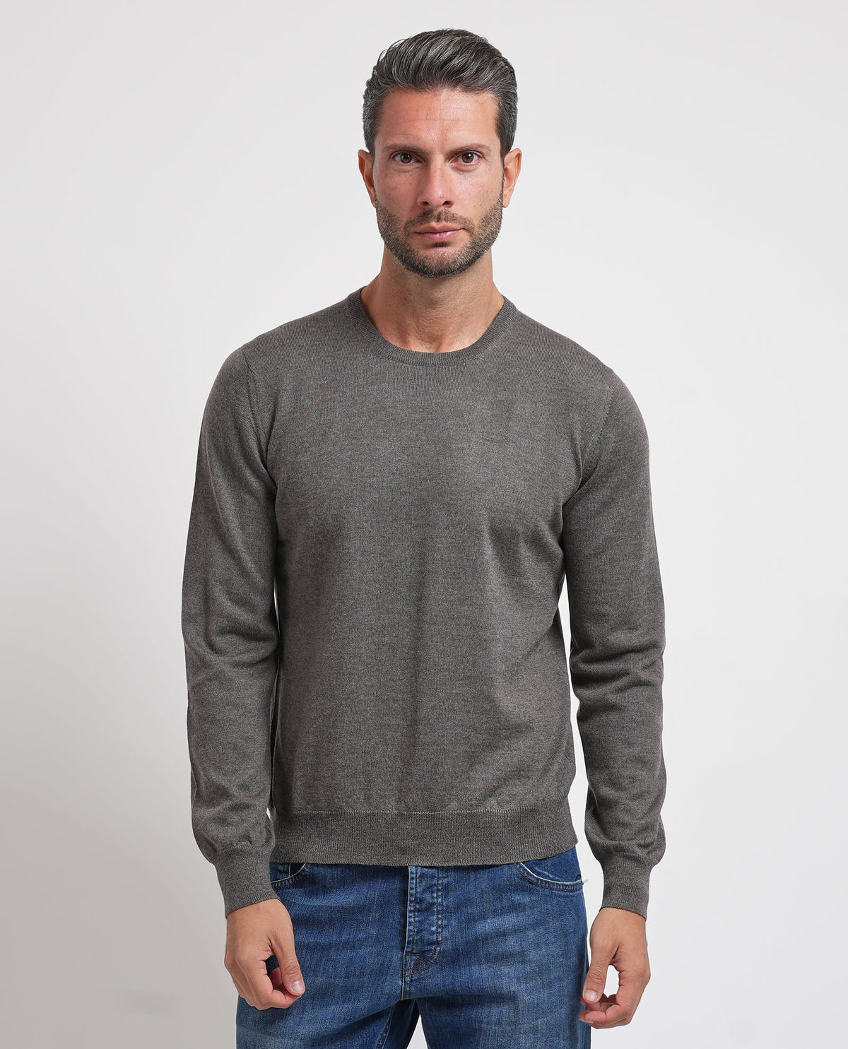 Maglione uomo Gran Sasso in lana merino 