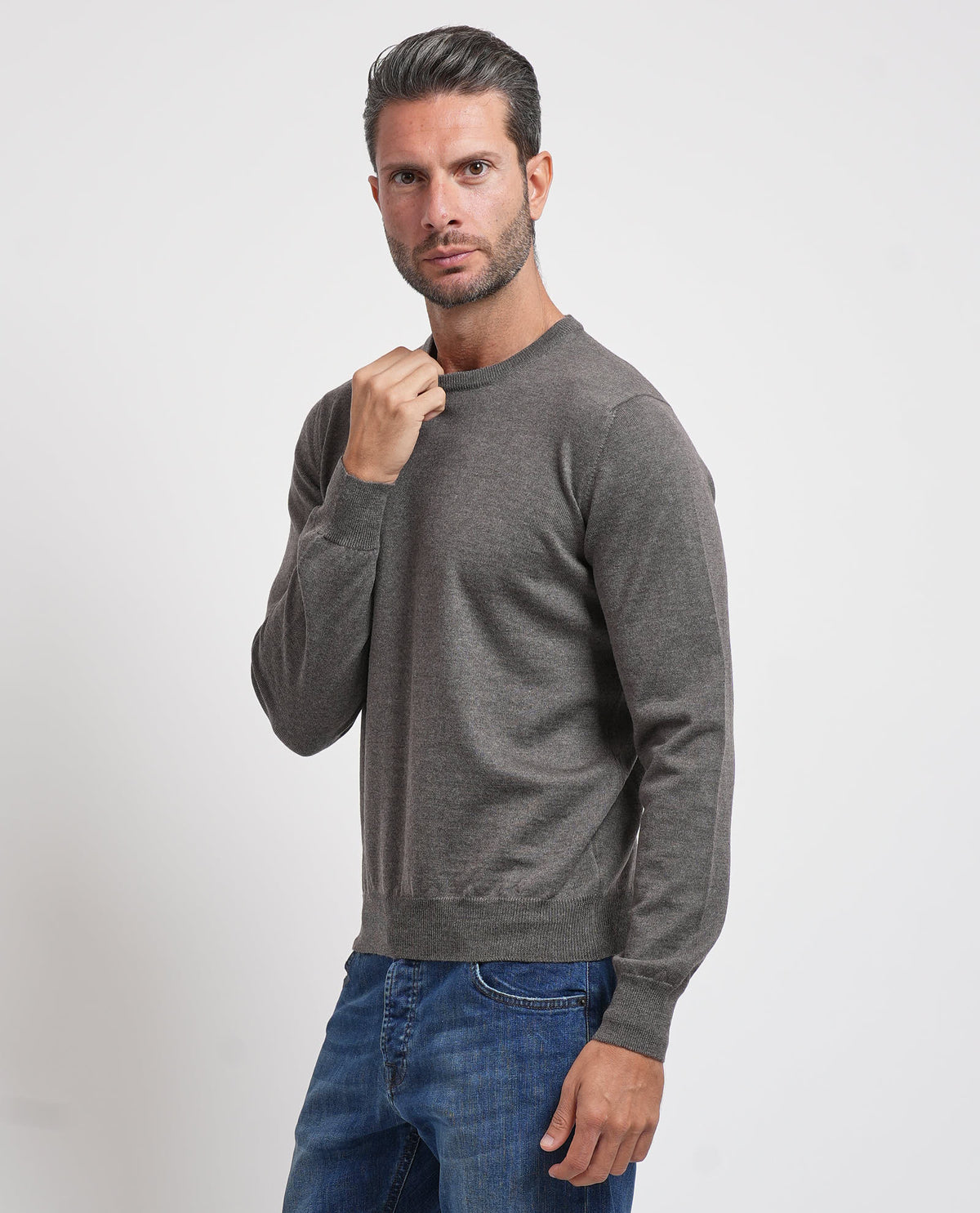 Maglione uomo Gran Sasso in lana merino 