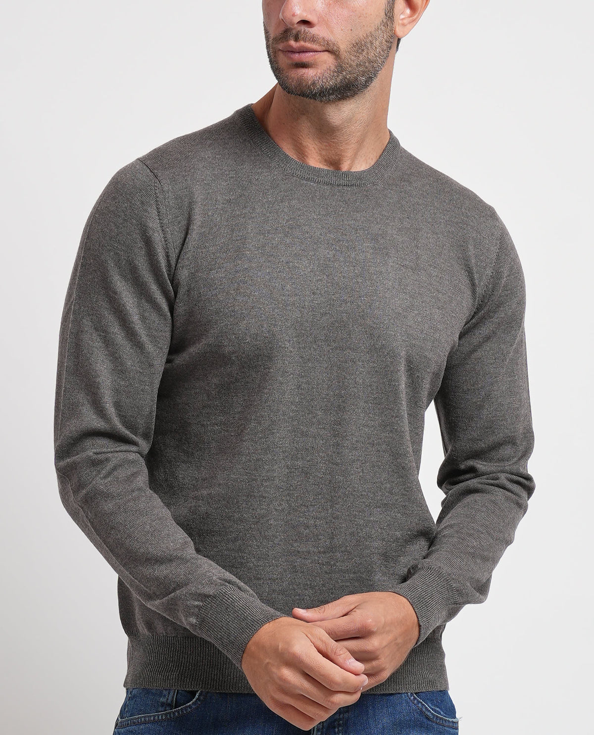 Maglione uomo Gran Sasso in lana merino 