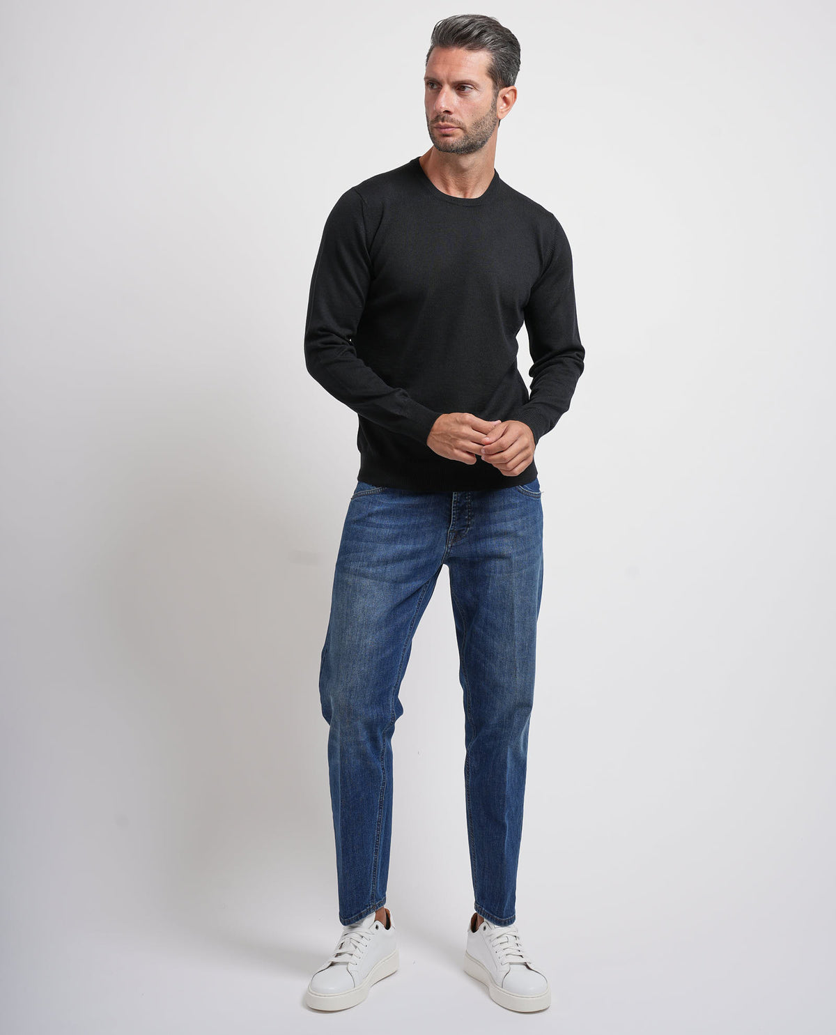 Maglione uomo Gran Sasso in lana merino 