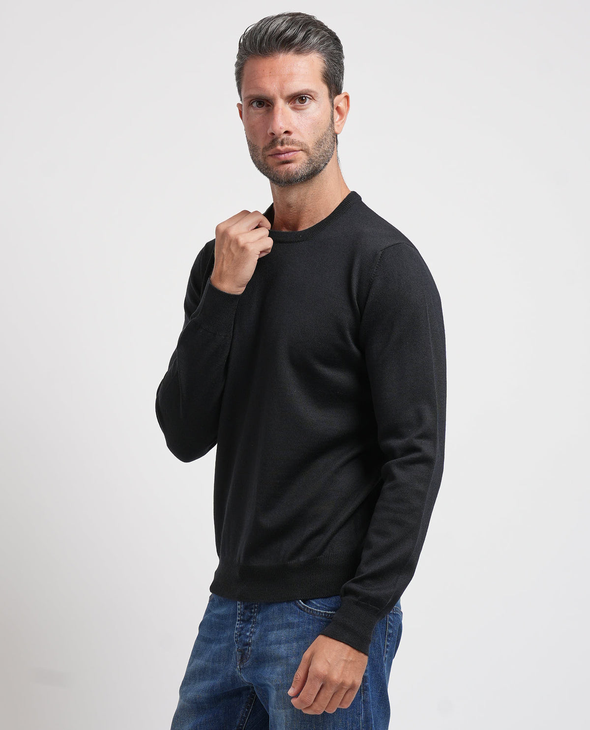 Maglione uomo Gran Sasso in lana merino 