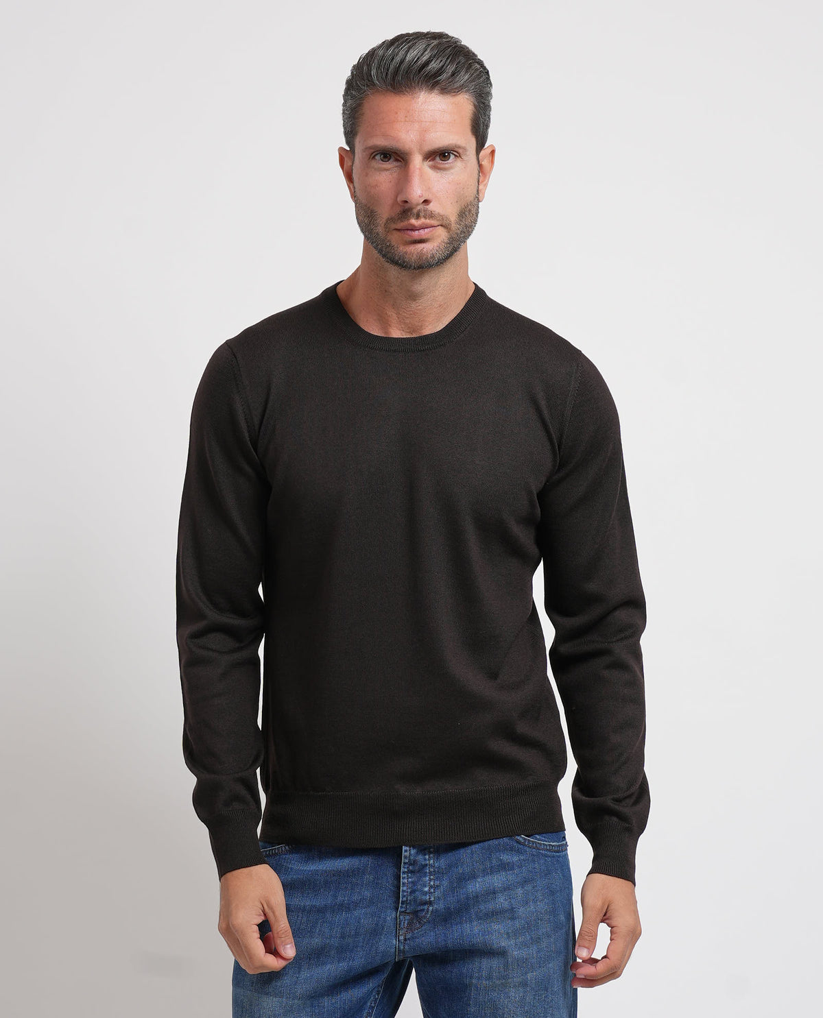 Maglione uomo Gran Sasso in lana merino 