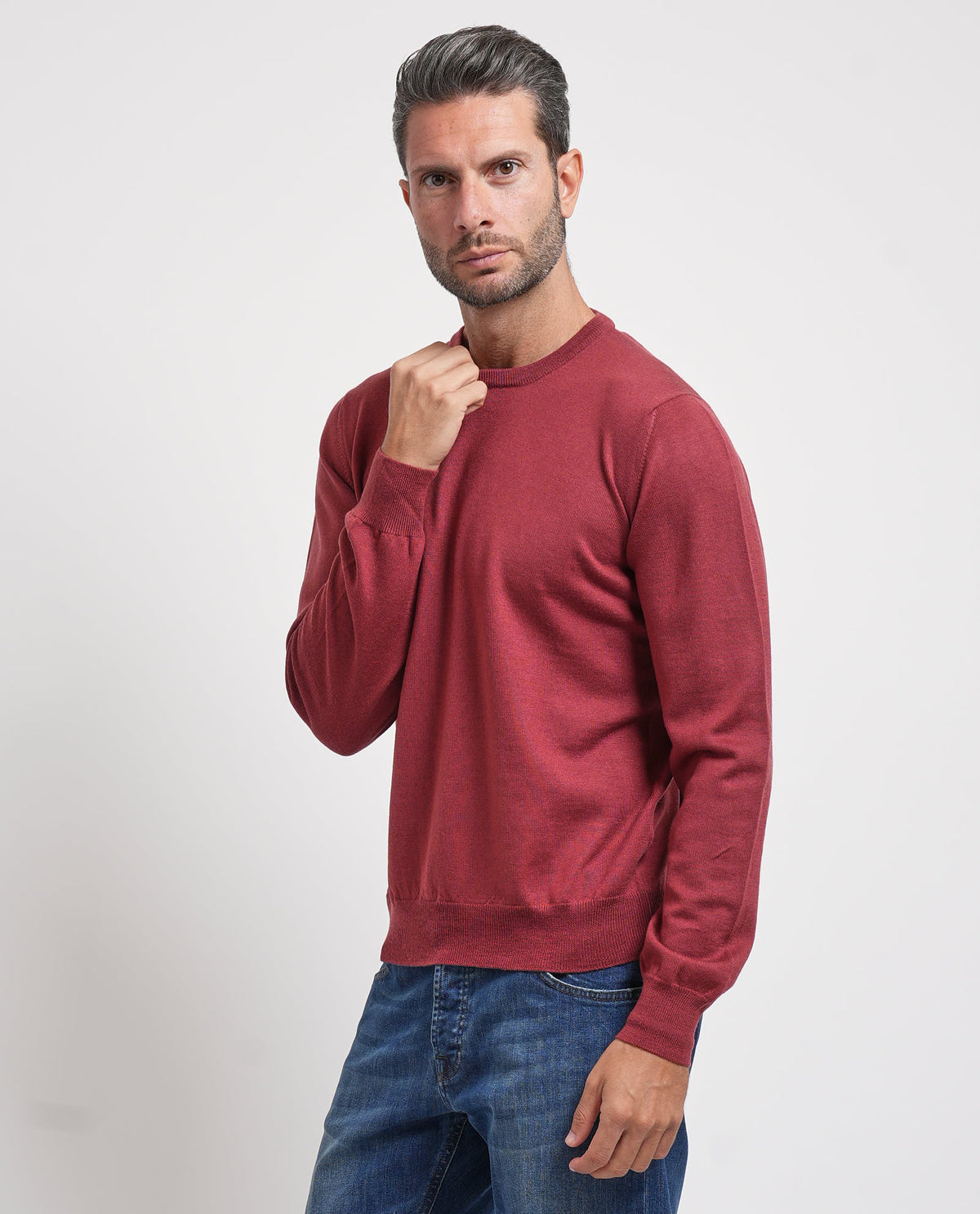 Maglione uomo Gran Sasso in lana merino 