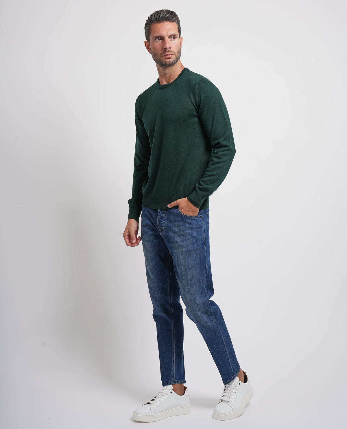 Maglione uomo Gran Sasso in lana merino 
