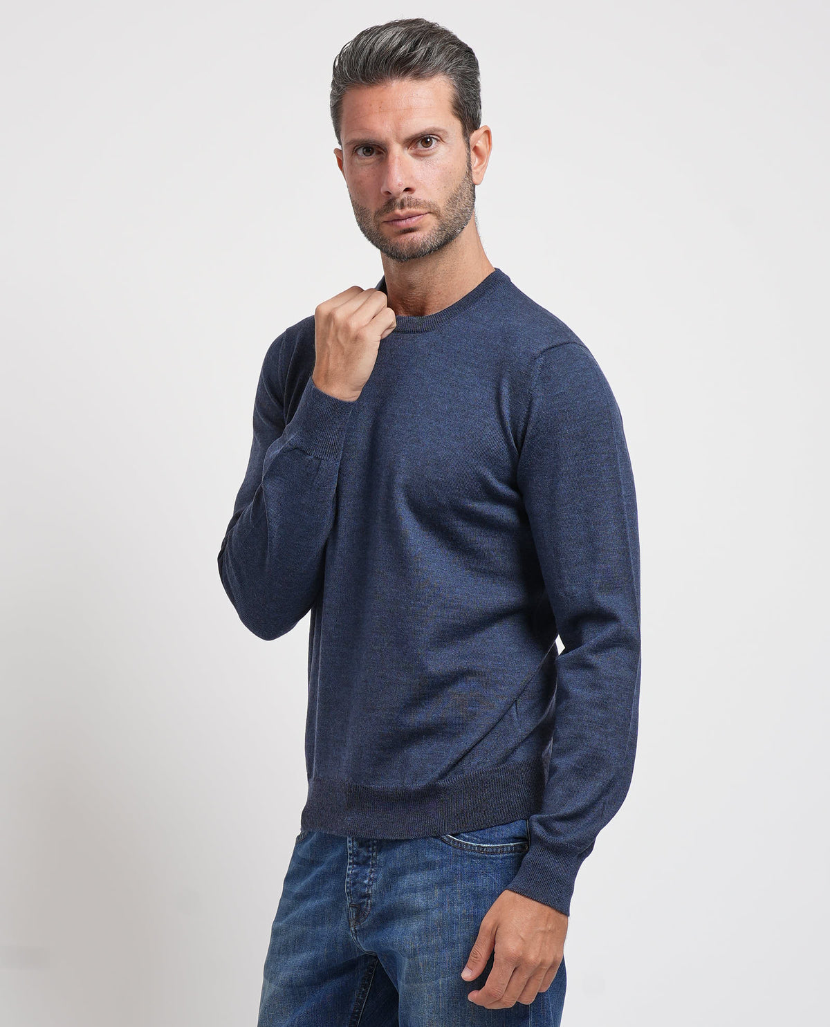 Maglione uomo Gran Sasso in lana merino 