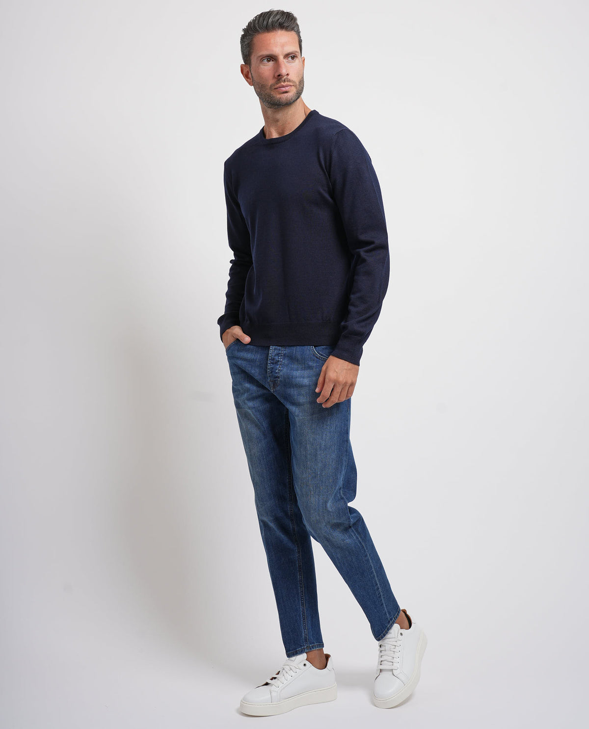 Maglione uomo Gran Sasso in lana merino 