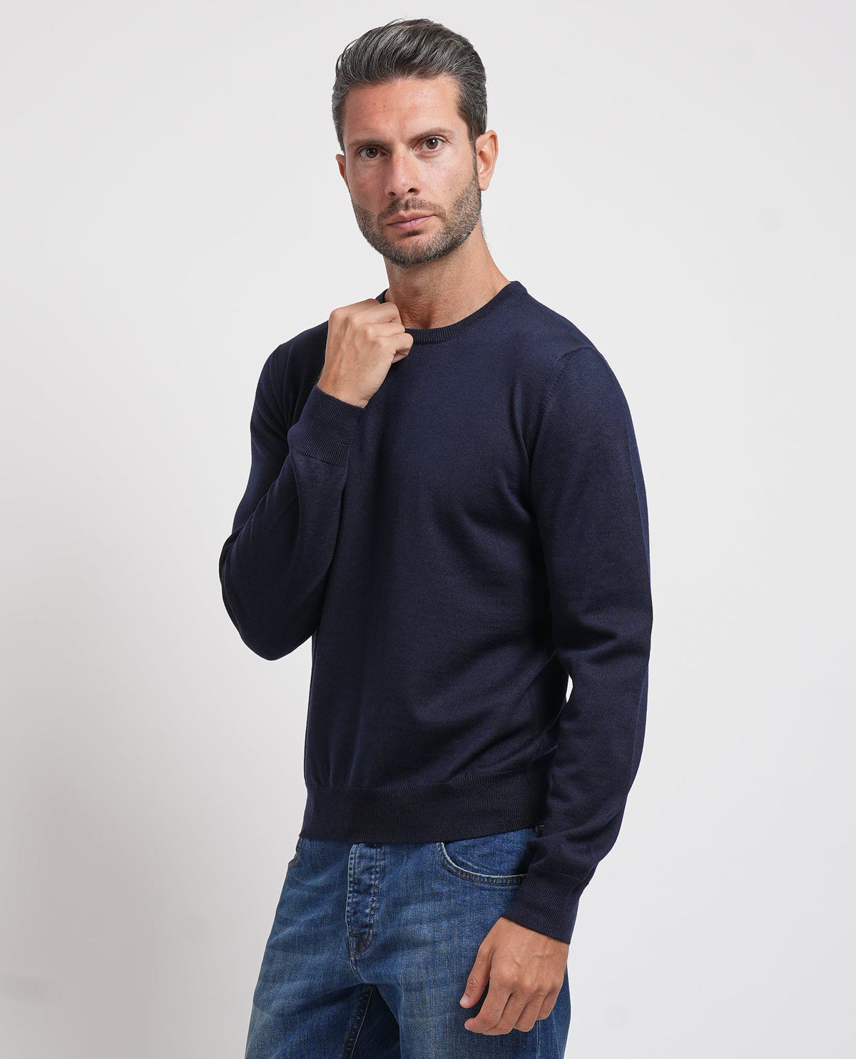 Maglione uomo Gran Sasso in lana merino 