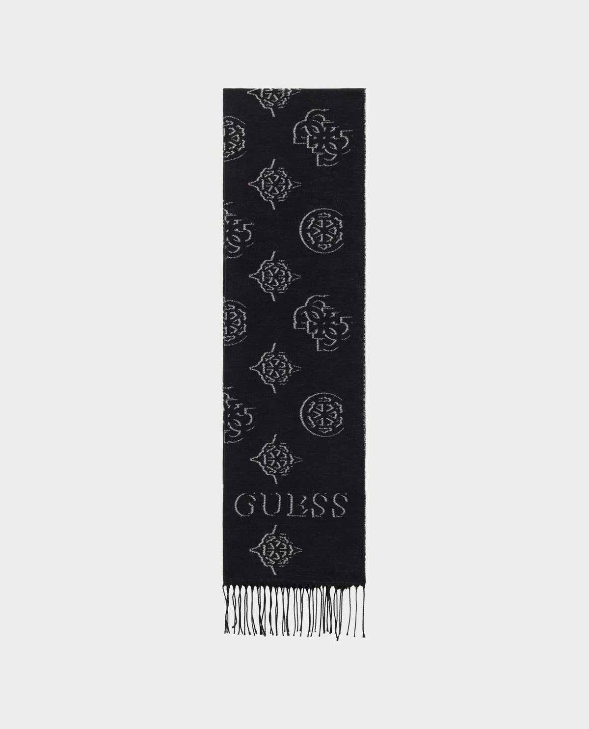 Sciarpa donna Guess con logo e frange 