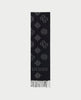 Guess women's scarf with logo and fringe