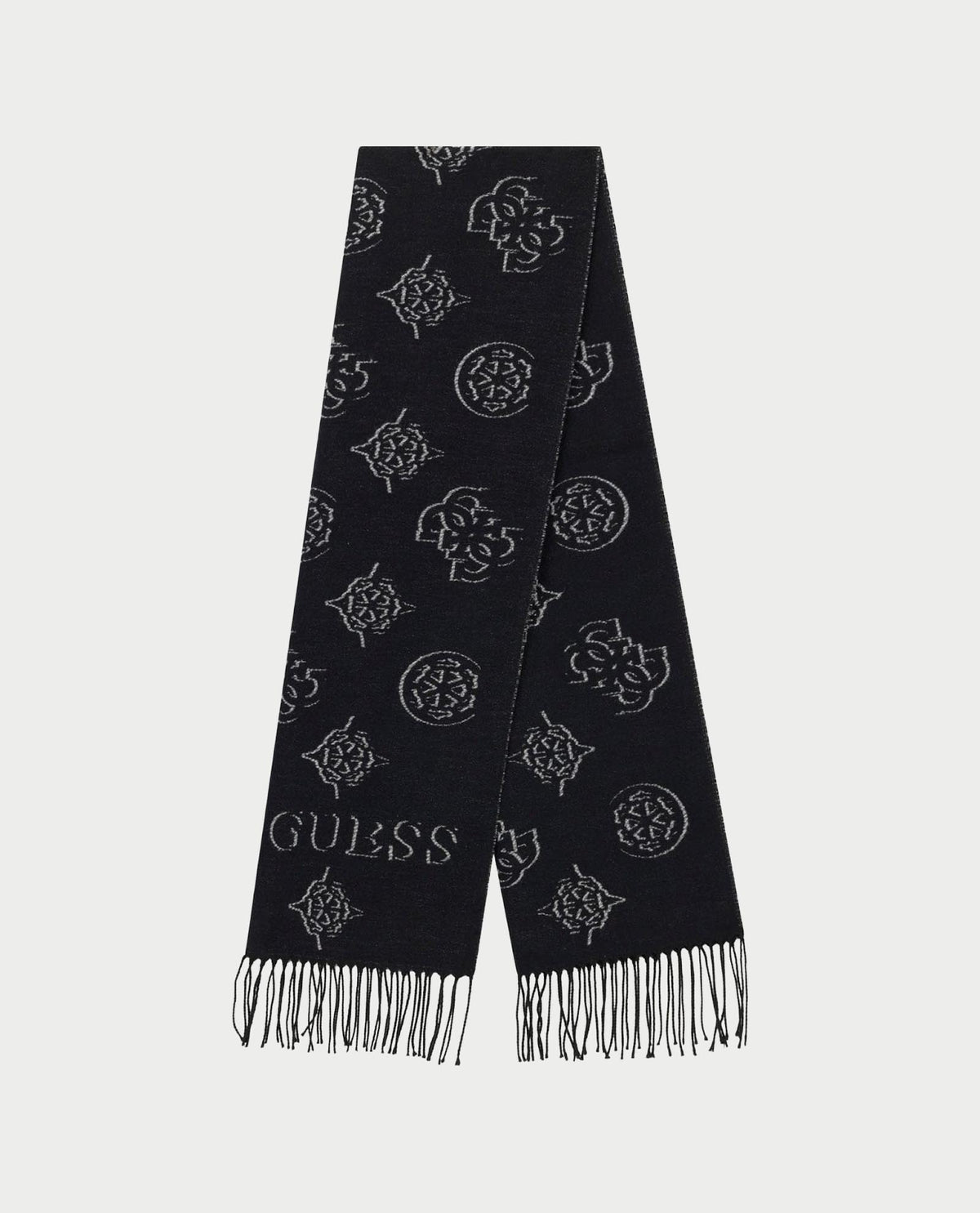 Sciarpa donna Guess con logo e frange 