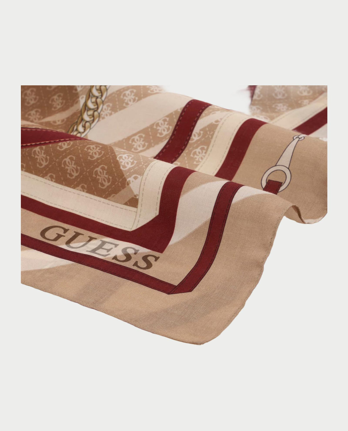 Foulard donna Guess Kefiah stampata 4G<BR/> 