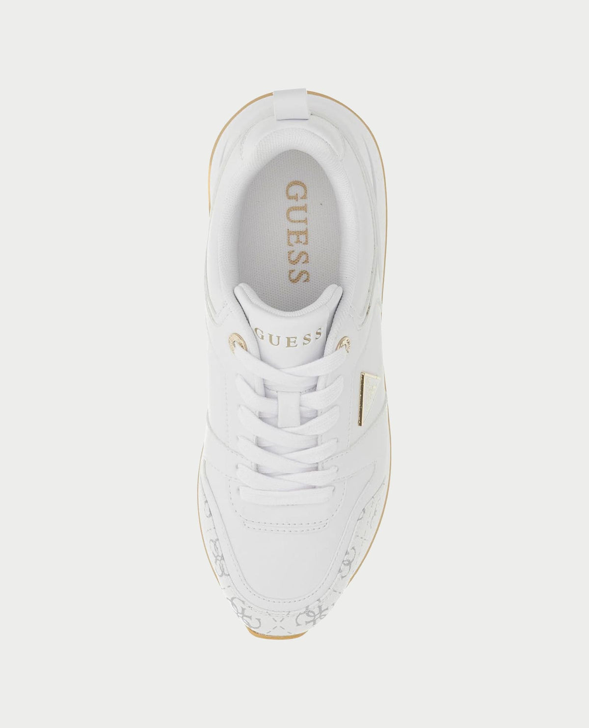Sneakers Runner Guess donna con logo triangolo 