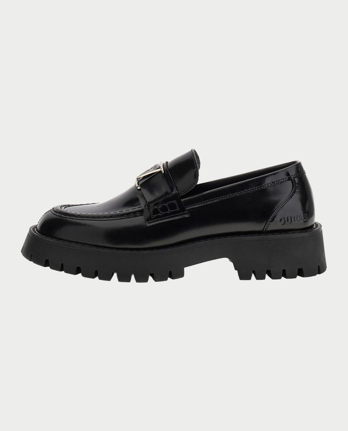 Mocassino uomo Guess con logo triangolo 