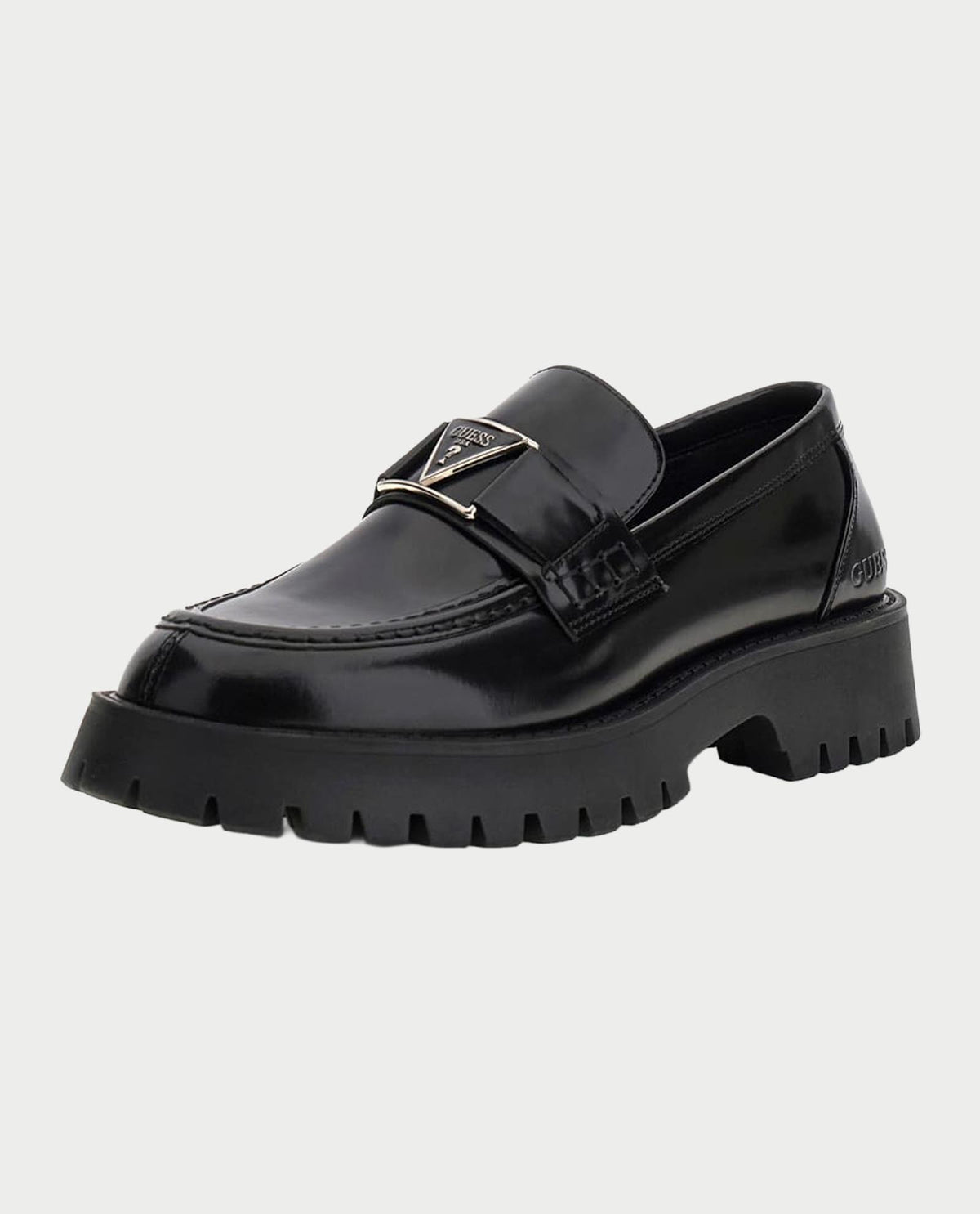 Mocassino uomo Guess con logo triangolo 
