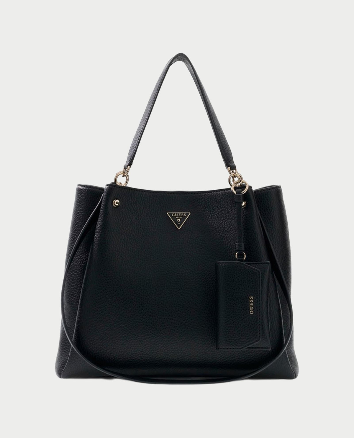Borsa tote Guess donna con zip e ciappa 