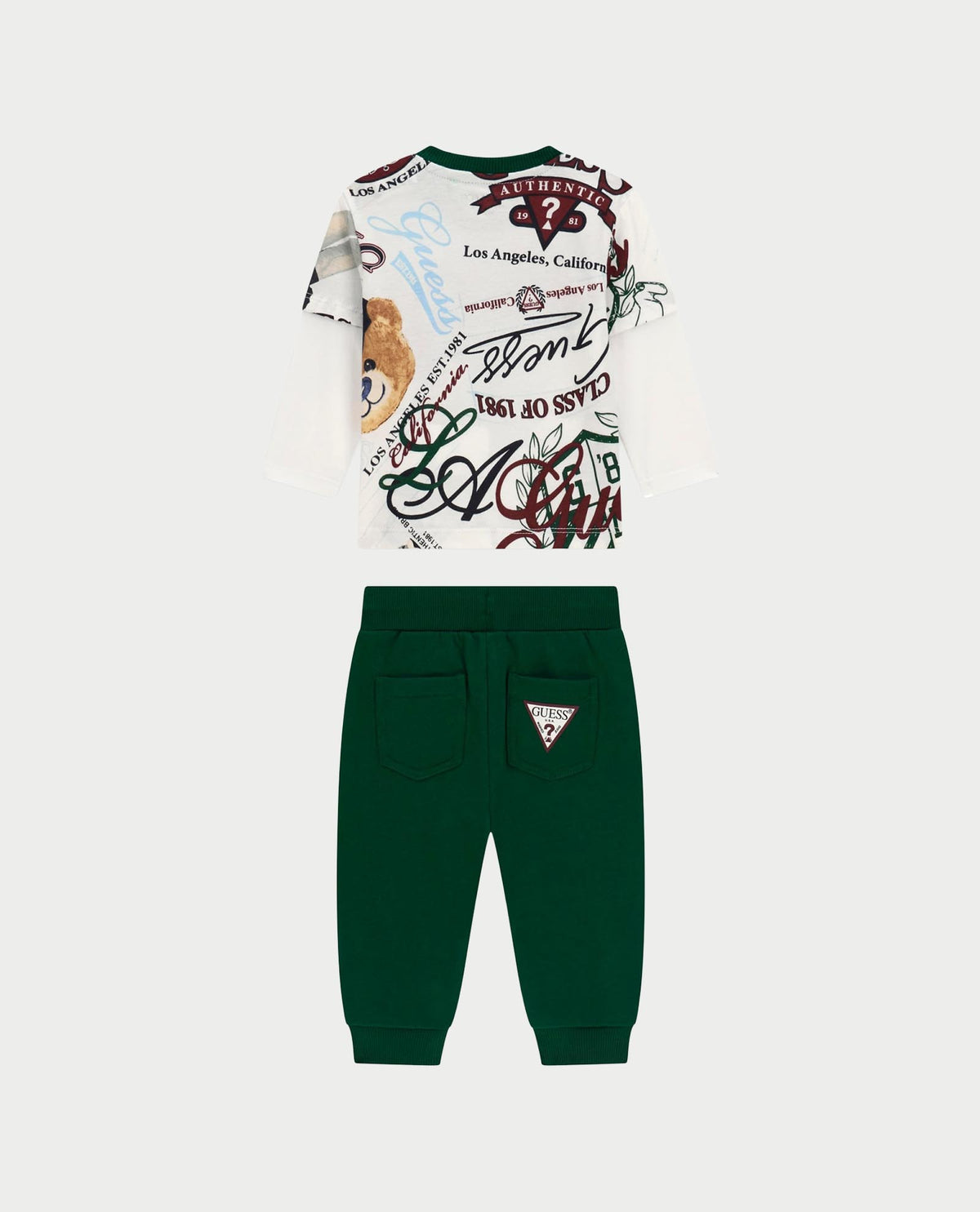 Completo Guess bambino t-shirt e pantalone 