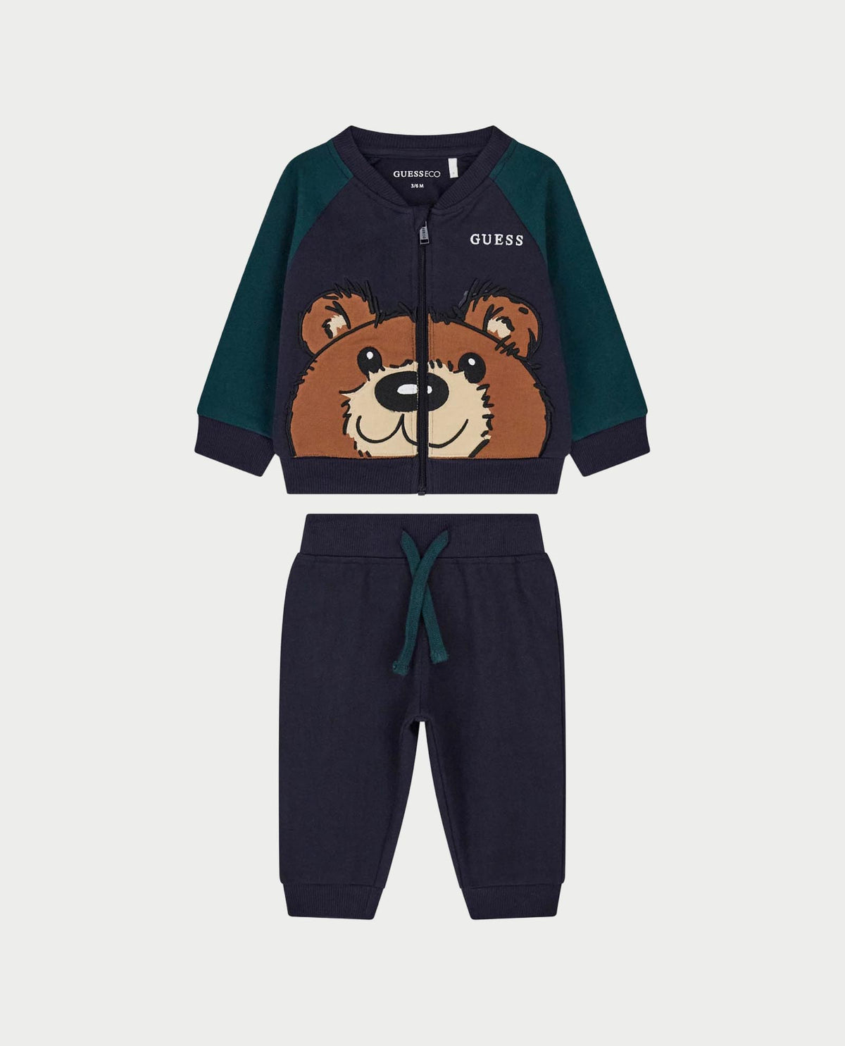 Completo Guess bambino felpa e pantaloni 
