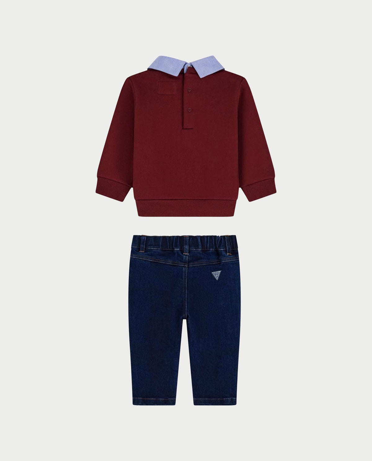 Completo Guess bambino felpa e jeans 