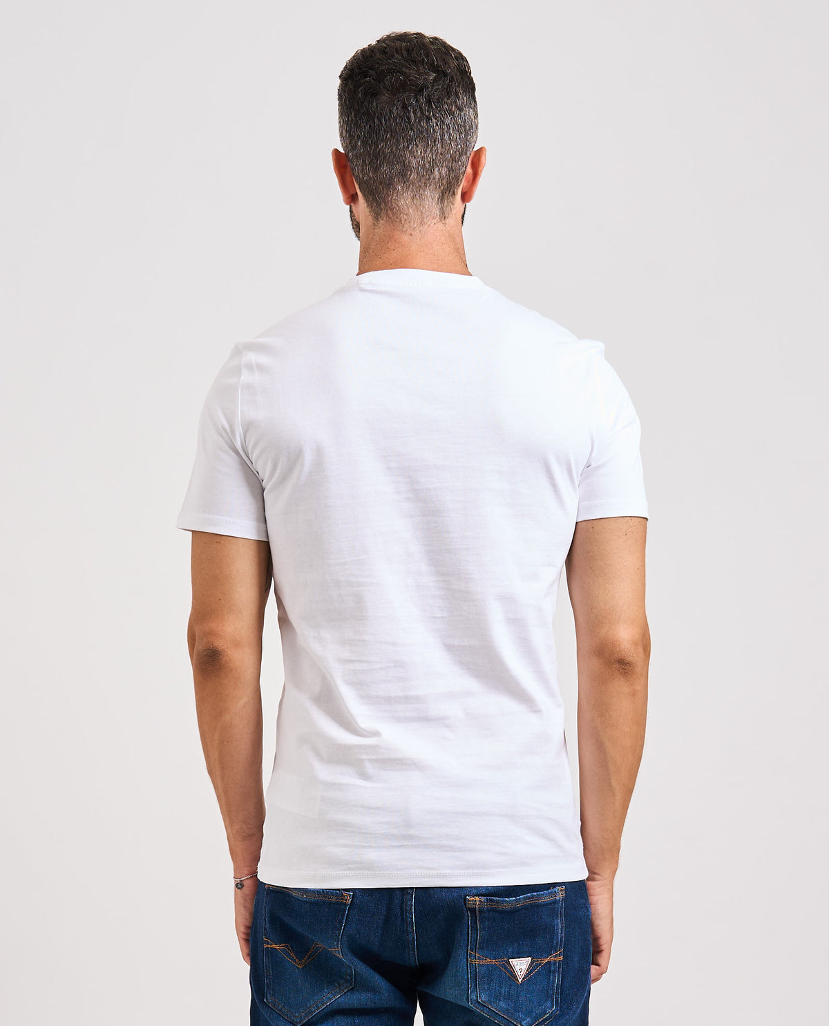 T-shirt Aidy uomo Guess girocollo<BR/> 