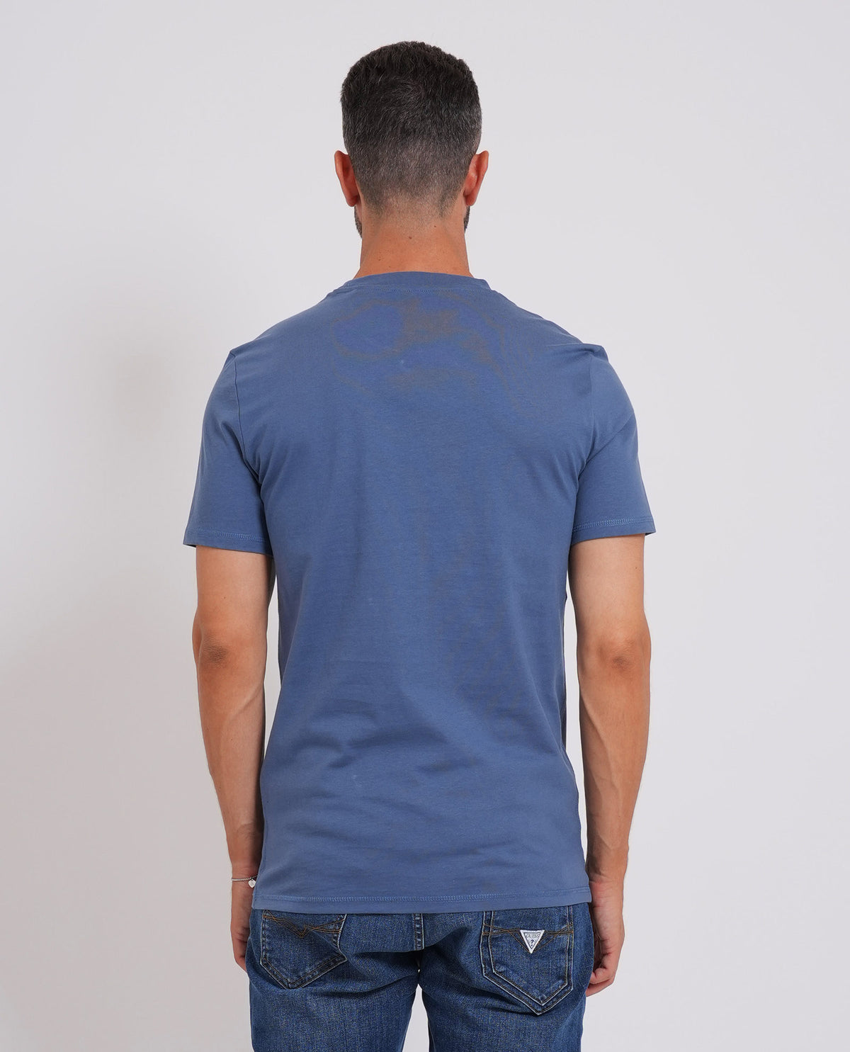 T-shirt Aidy uomo Guess girocollo<BR/> 