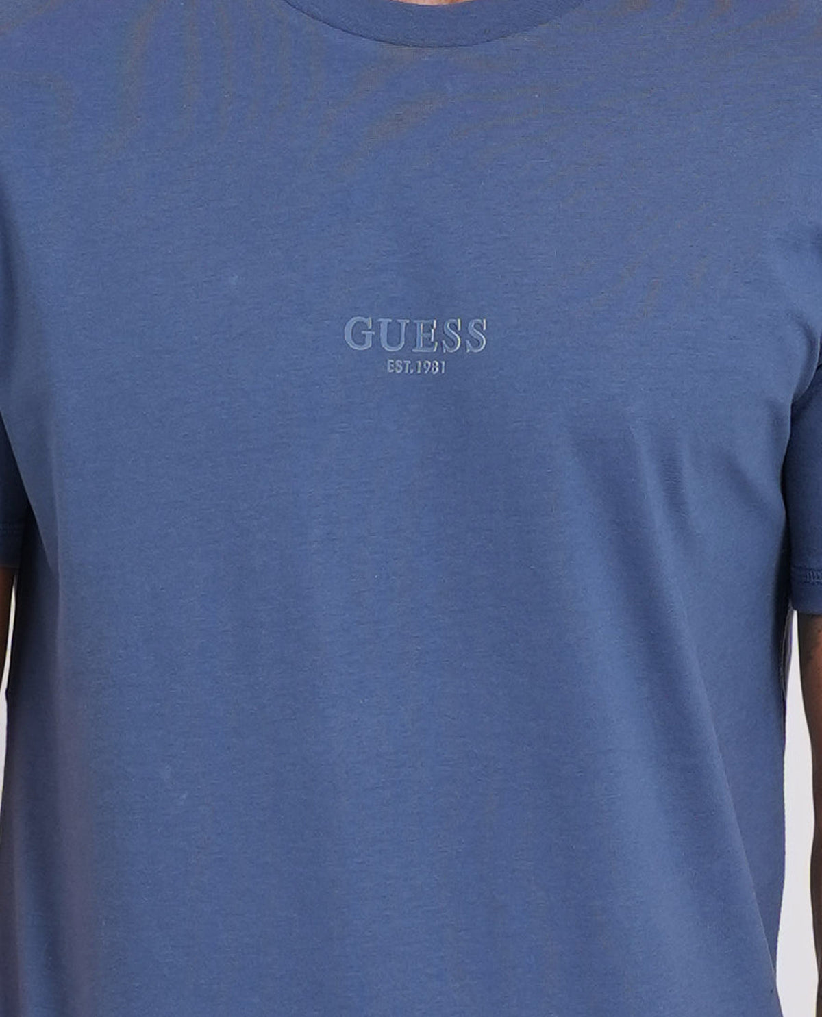 T-shirt Aidy uomo Guess girocollo<BR/> 