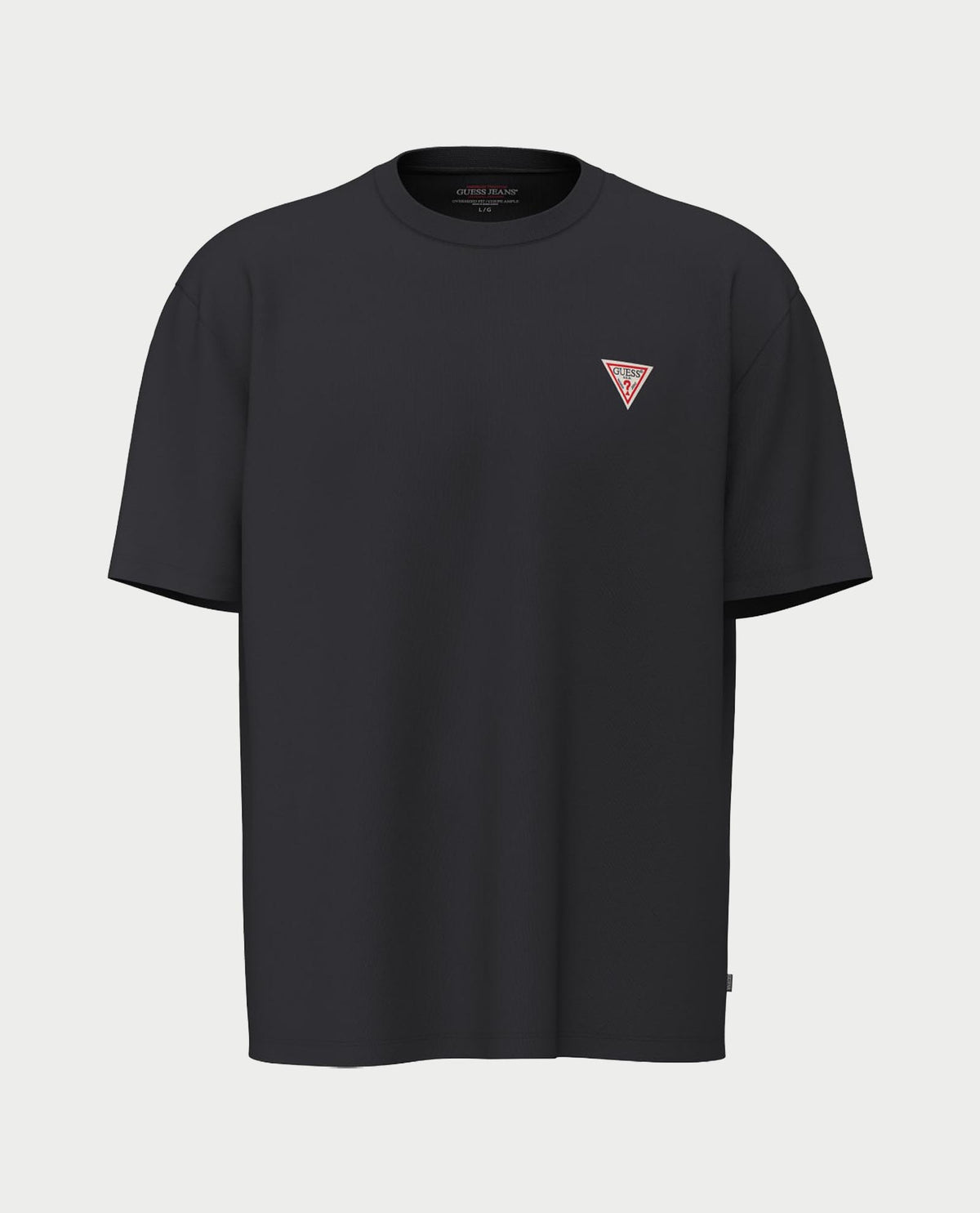 T-shirt oversize con patch mini Guess uomo 